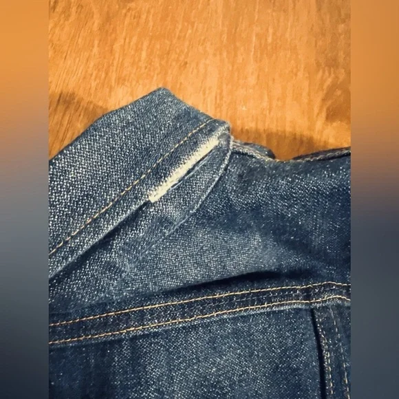 Vintage Wrangler Jacket Rainbow Tag  Jean Western Cowboy - Picture 11 of 13